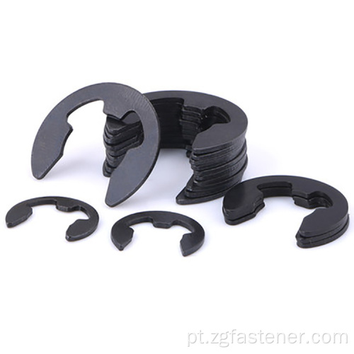 DIN 6799 Black Oxide E Circlip DIN6799 Anel de retenção aberto e anel